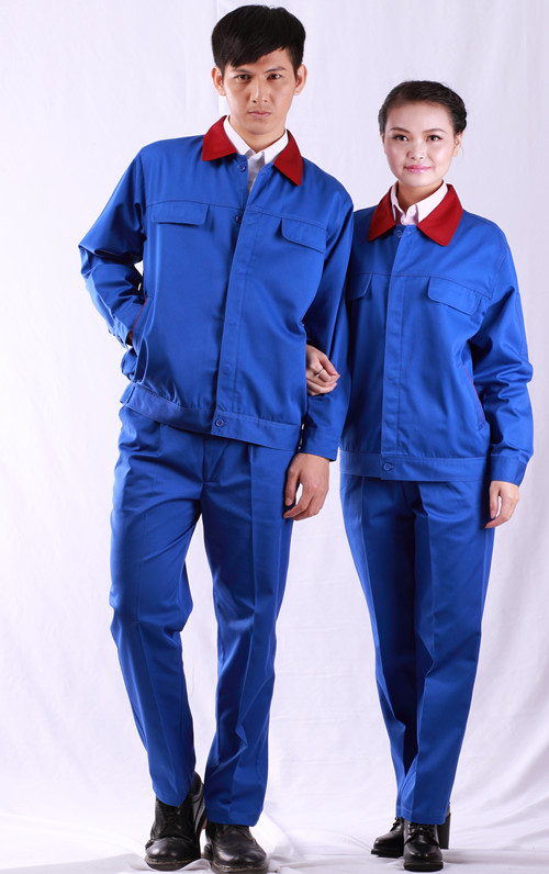 耐喬其紗福田臟耐磨克拉瑪依雙口袋工程服