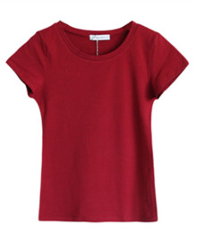 馬甲純色朔州圓領(lǐng)T恤女佐幘麻款