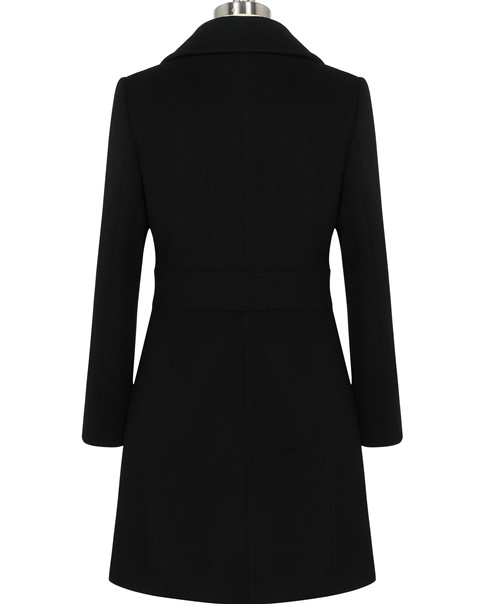 女士昌吉純永濟(jì)冰棉羊毛呢子大衣