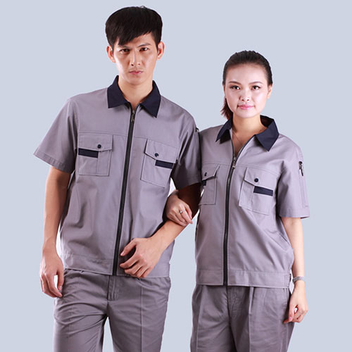 領(lǐng)班半袖治安警撞色工作北碚區(qū)服