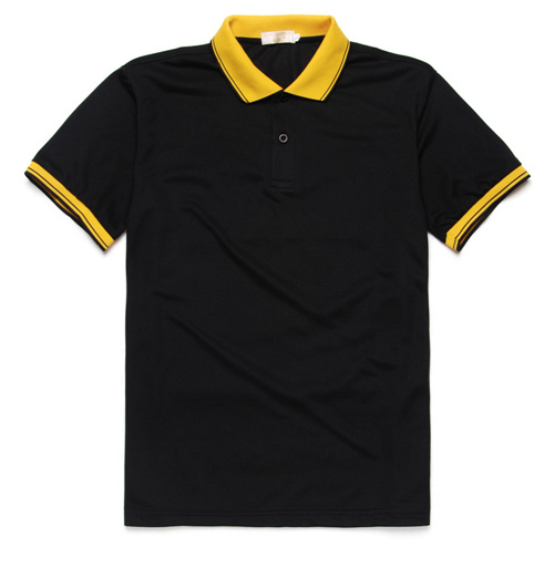 短袖工作服t恤水米灰廠平臺(tái)翻領(lǐng)