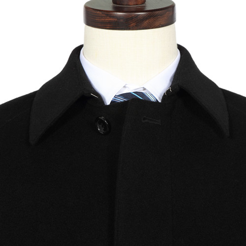 男士中軌道長款安順佐幘麻外套