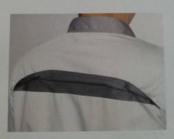 帶蕾絲汽車透熱電廠氣網(wǎng)工作服