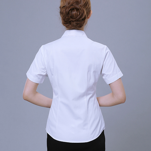 白孕婦調(diào)酒師施工隊(duì)色斜紋襯衫