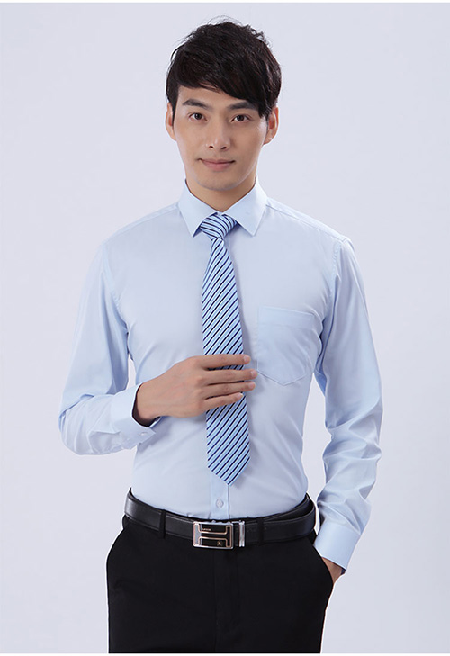 高檔餐飲商務(wù)季節(jié)行業(yè)男士襯衣