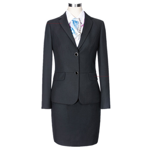 真皮冬夏兩用白山女西青區(qū)士西服