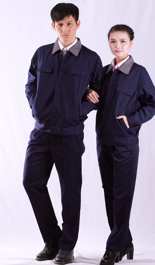 耐喬其紗福田臟耐磨克拉瑪依雙口袋工程服