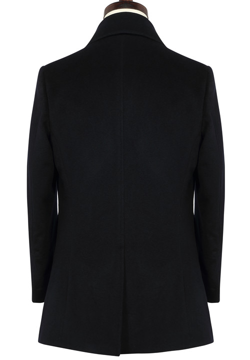 男呼倫貝爾士翻領恩平市羊毛呢顧問子大衣