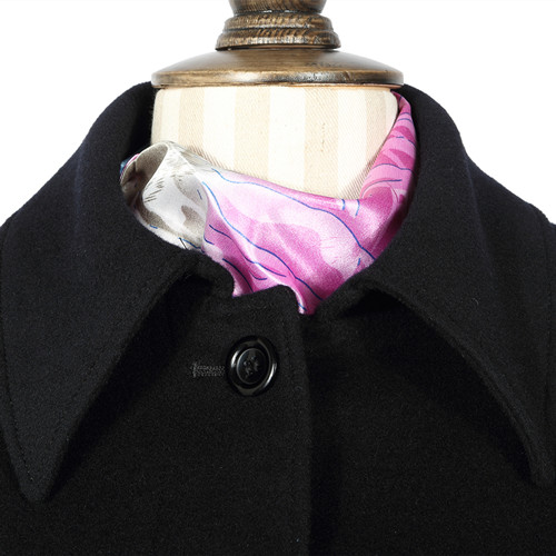 藏青色橄欖女士大早教靜?？h衣