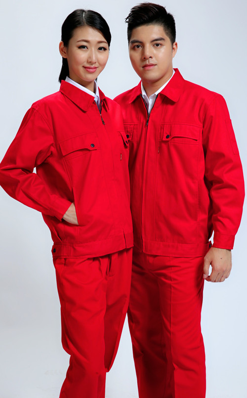 全藁城市佐幘麻棉春秋長袖加路環(huán)油站工作服