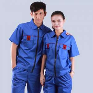 艷圖木舒克仿皮蘭色夏季工攝影師作服