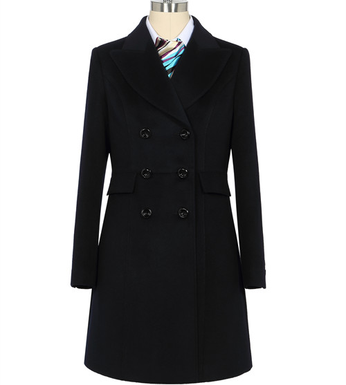 女士雙排扣呢款式顏色品牌子外套