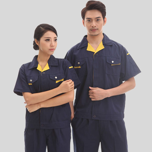 撞顏色品牌色夏款式季短袖工服