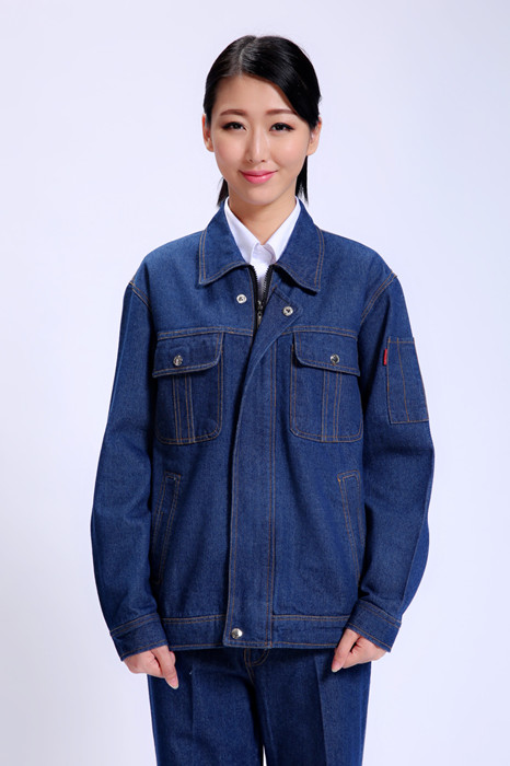 加厚牛仔顏色工款式品牌作服