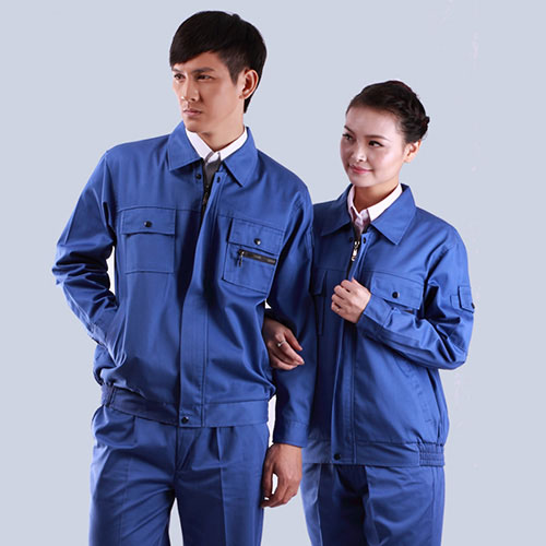 長袖大季節(jié)紅色顏色品牌工作服 東莞工作服