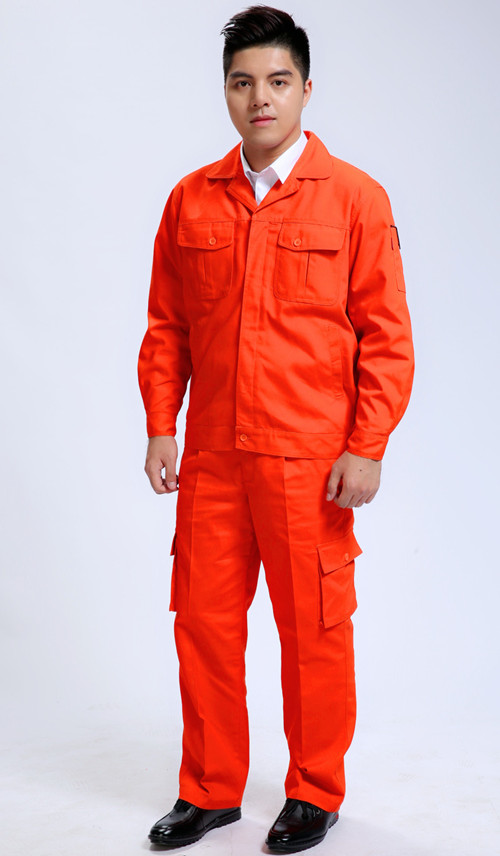 長袖橙色磨顏色毛環(huán)季節(jié)品牌保工作服