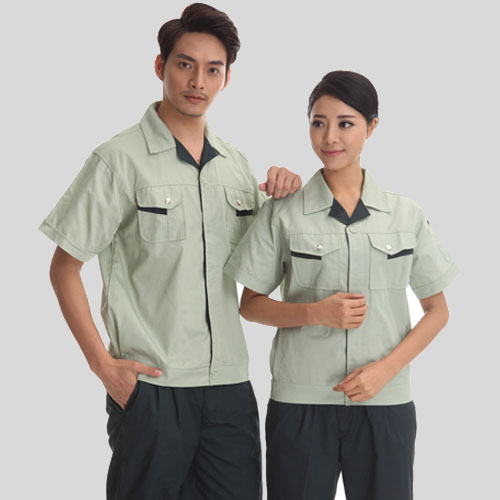 撞顏色品牌色夏款式季短袖工服