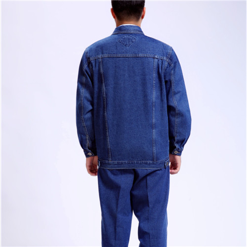 全棉加厚牛顏色仔工作品牌服電工季節(jié)服